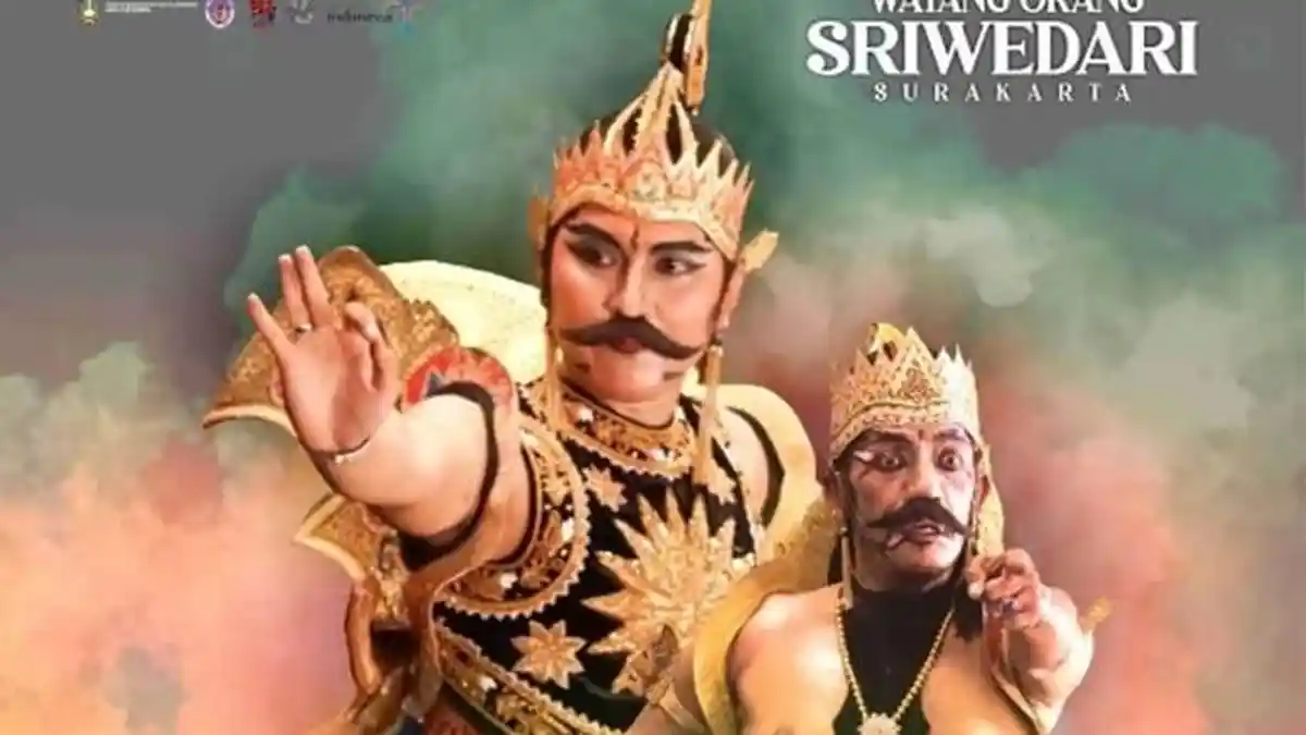Pertunjukan seni budaya Wayang Orang Sriwedari dan pentas musik Jazz Triwindu di Kota Solo