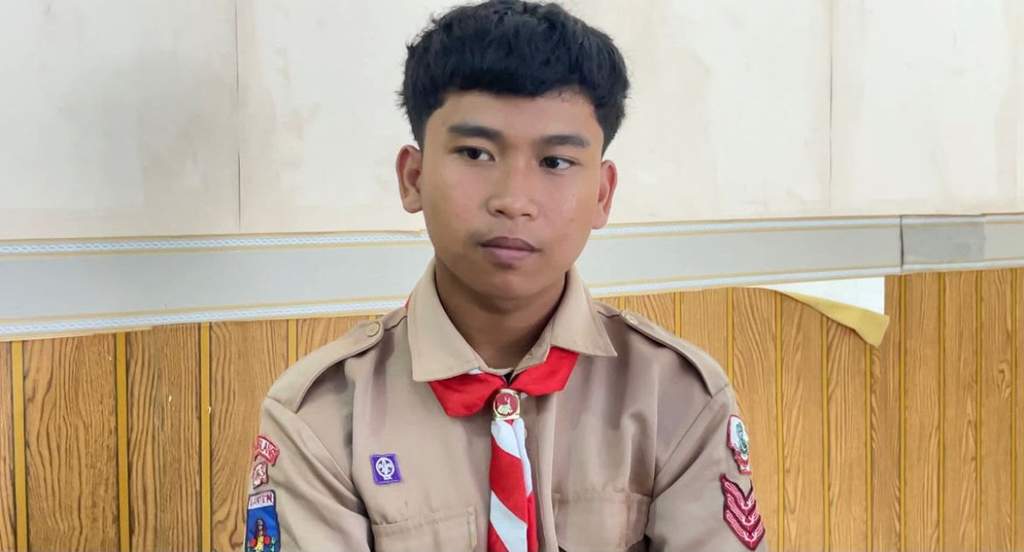 Abdoel Hafidz siswa penerima manfaat Program Sekolah Gratis Pemprov Banten di SMK PGRI Pandeglang