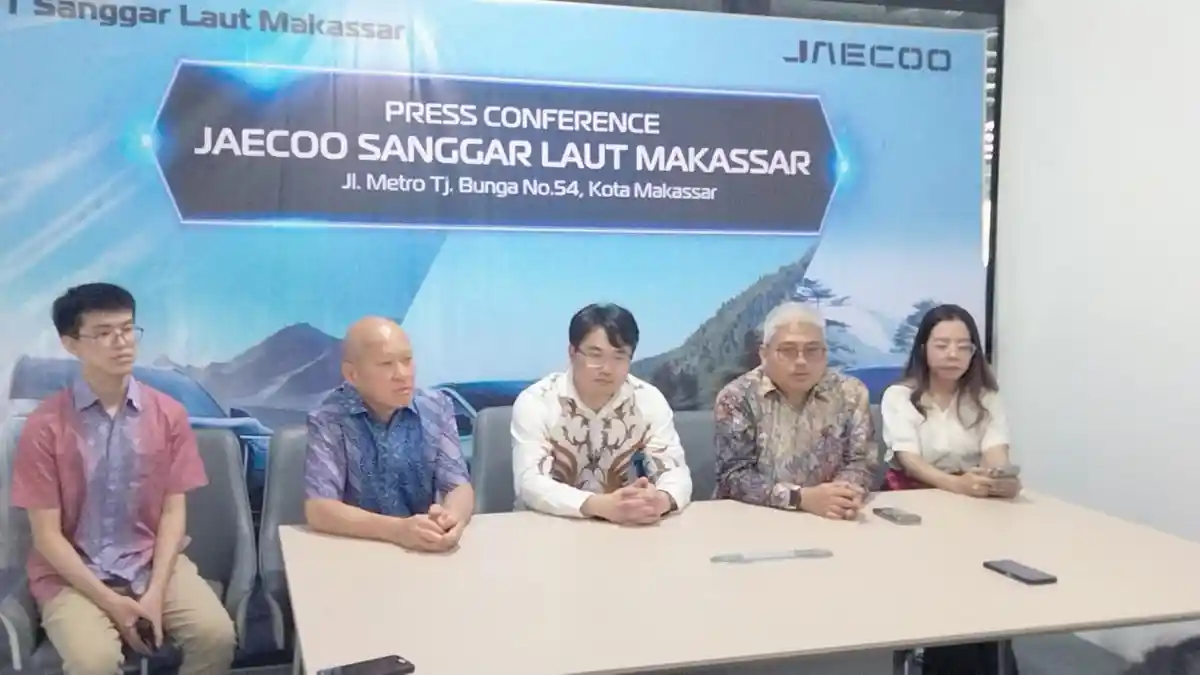 Peresmian dealer baru Jaecoo Sanggar Laut di Makassar untuk pasar kendaraan listrik Indonesia Timur