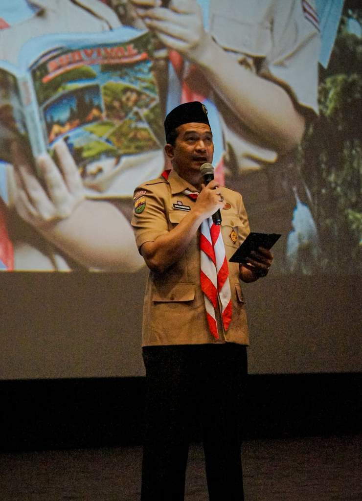 Nonton bareng film Pramuka bersama pejabat Pemko Medan dan anggota Pramuka di Cinepolis Sun Plaza