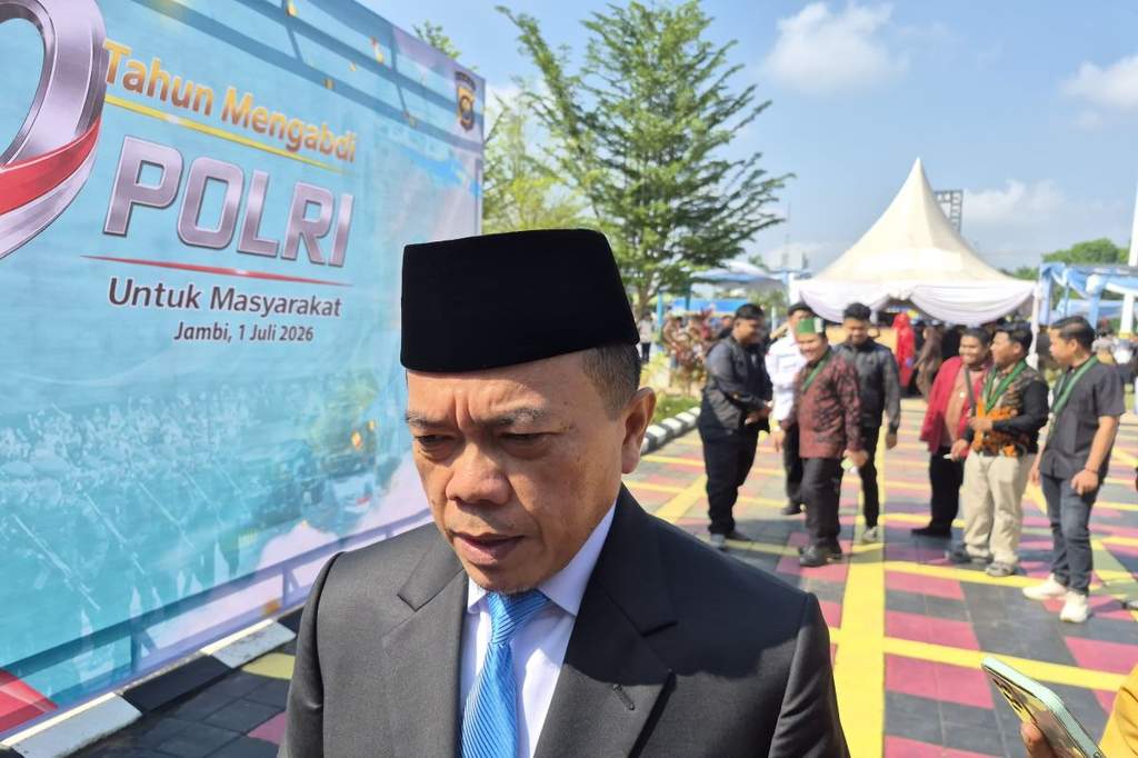 Kantor Gubernur Jambi, pusat administrasi pemerintahan Provinsi Jambi.