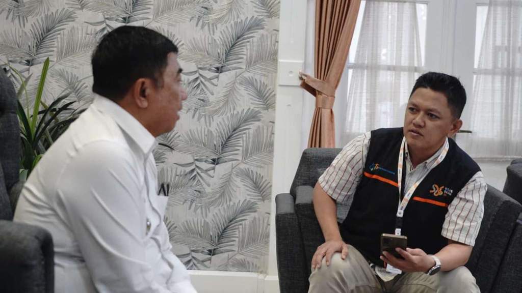 Bupati Garut Abdusy Syakur Amin menerima petugas Sensus Ekonomi 2026 di Ruang Pamengkang